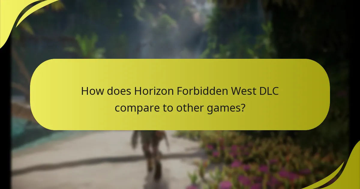 What are the purchasing options for Horizon Forbidden West DLC?