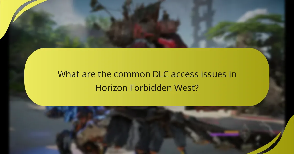 What troubleshooting steps can I take for DLC access errors?