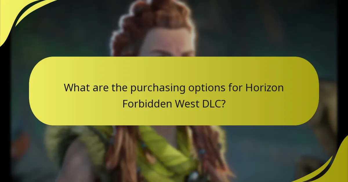 How does Horizon Forbidden West DLC compare to other games?